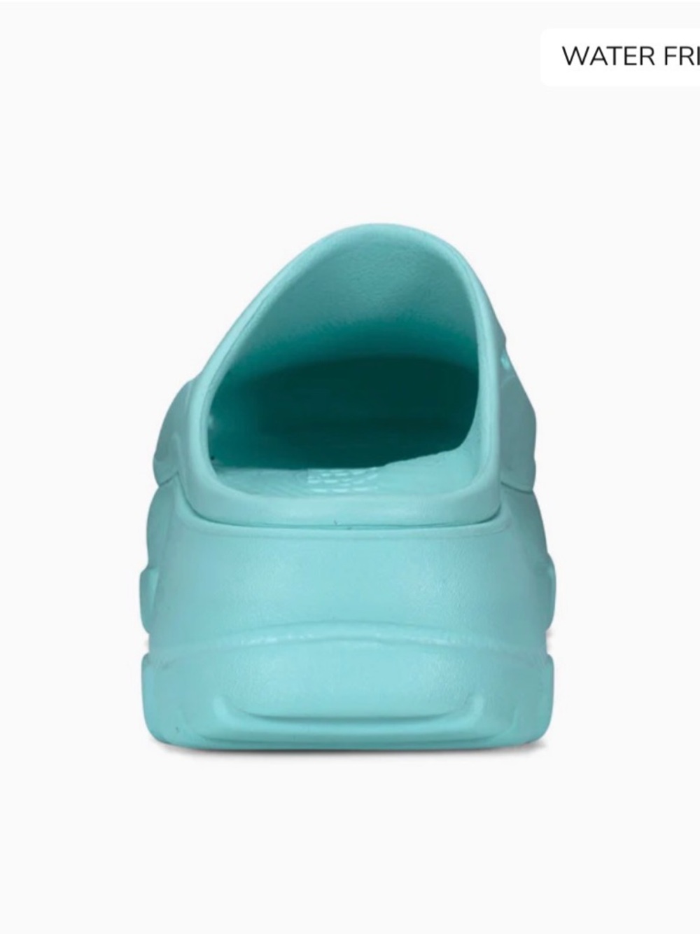 Hunter Aqua Blue Platform Clog Mules - Picture 4 of 14